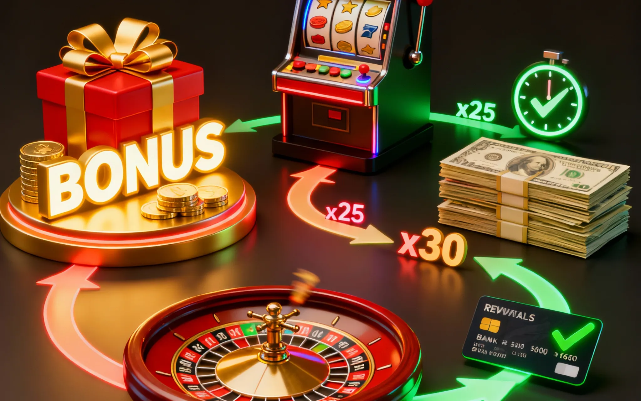 Как отыграть бонусы и получить максимальную выгоду