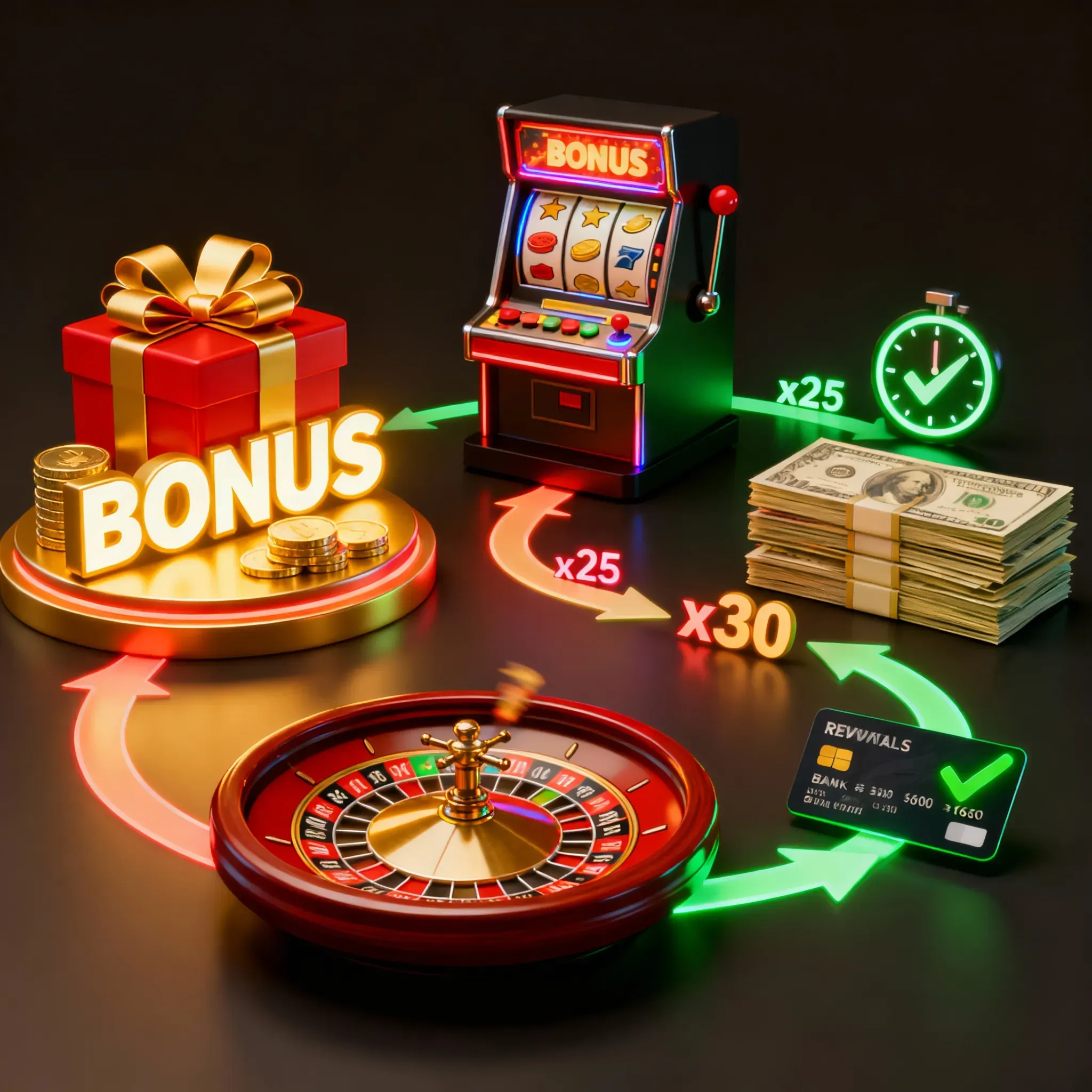 Как отыграть бонусы и получить максимальную выгоду