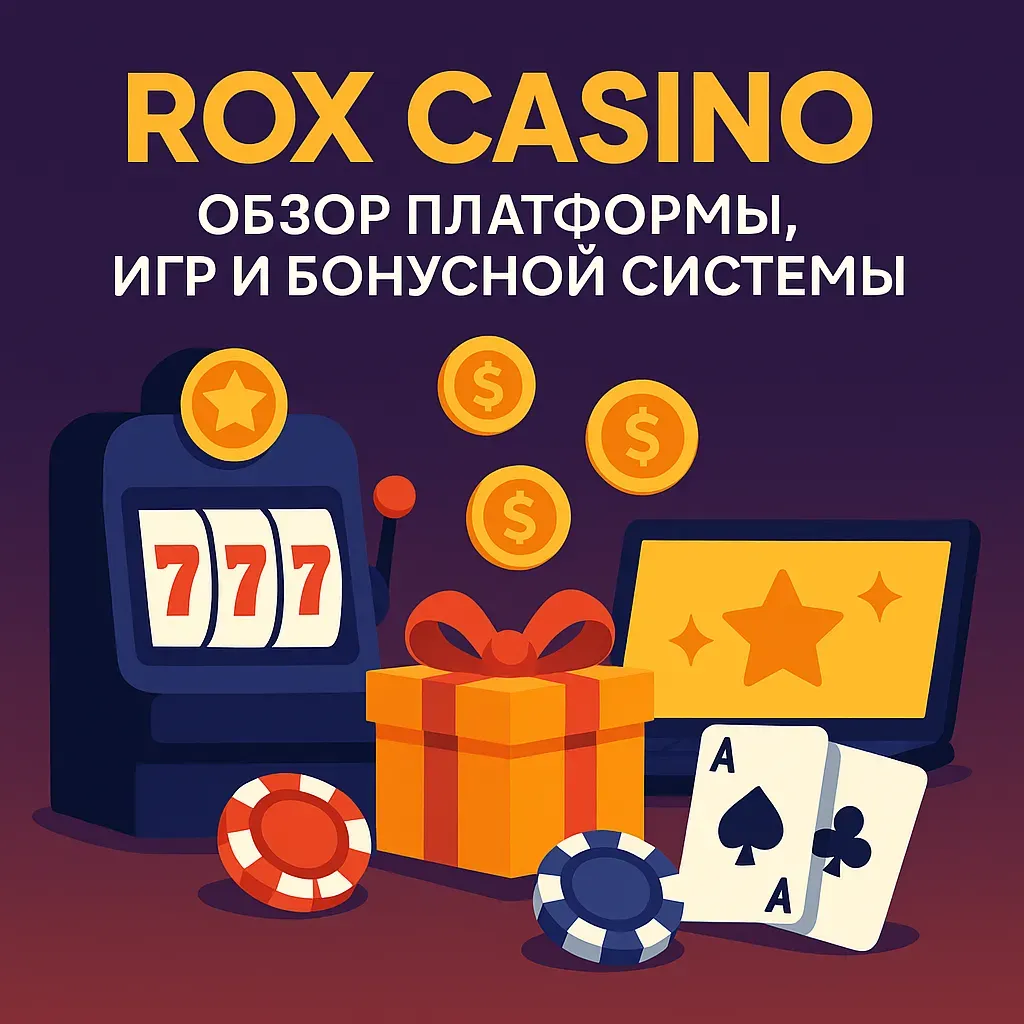 Rox Casino: обзор платформы, игр и бонусной системы