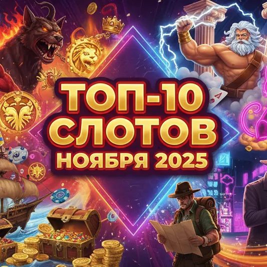 Лучшие слоты ноября 2025: топ-10 от редакции TopAzart