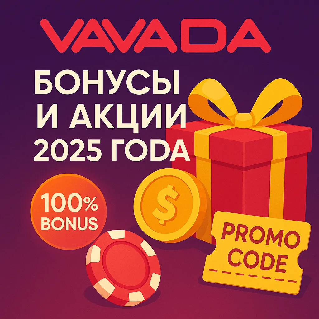 Бонусы и акции Vavada в 2025 году: что предлагают новым игрокам